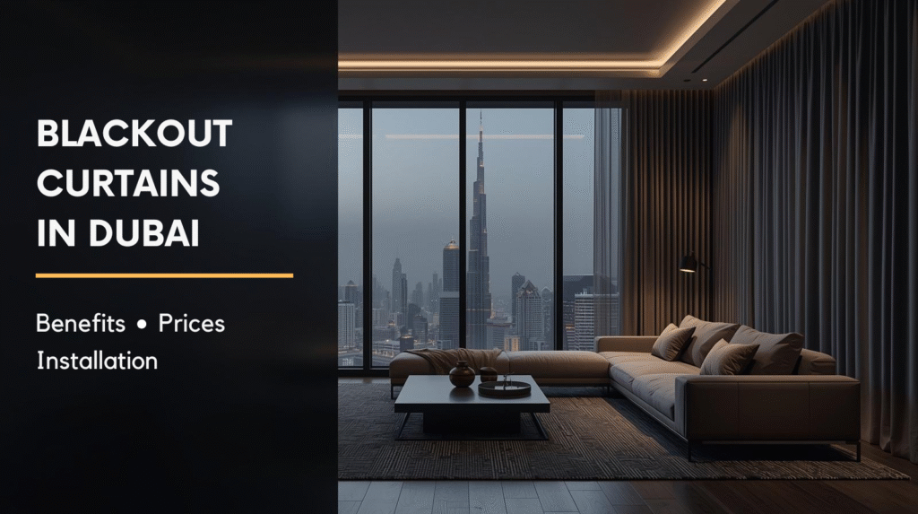Blackout Curtains in Dubai: Benefits, Prices, Installation & Winter Savings