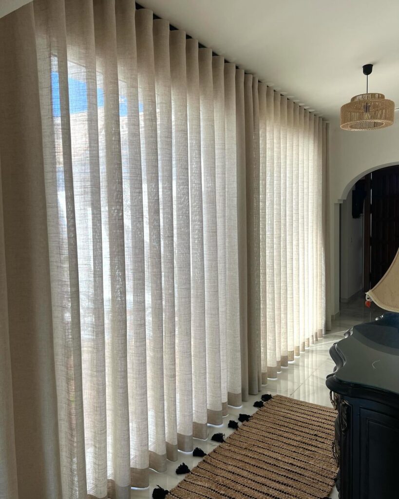 Sheer Wave Curtains Dubai: Soft Light with a Modern Fold